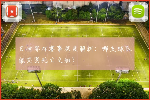 日世界杯赛事深度解析：哪支球队能突围死亡之组？